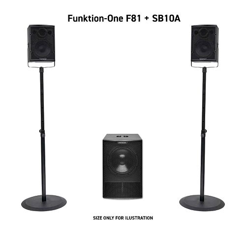 <span>Active sound system</span> Funktion-One F81 + SB10A
