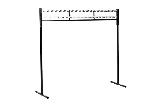 Large Event Clothes Rack - 80 hooks